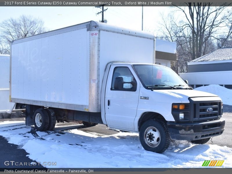  2017 E Series Cutaway E350 Cutaway Commercial Moving Truck Oxford White