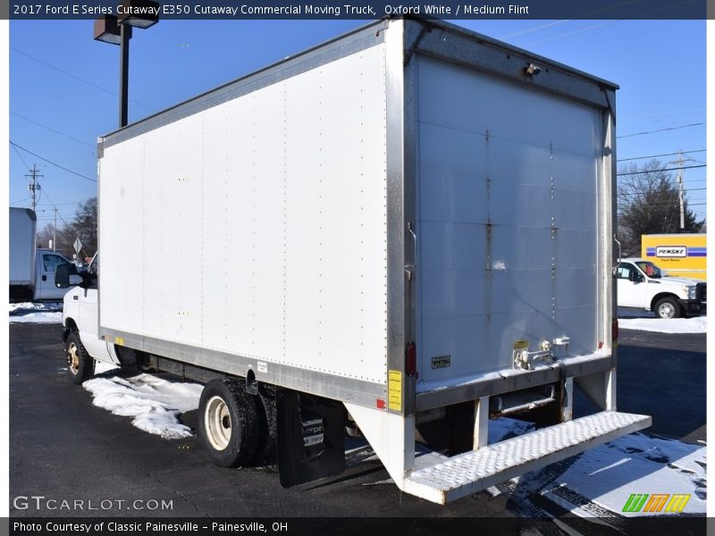 Oxford White / Medium Flint 2017 Ford E Series Cutaway E350 Cutaway Commercial Moving Truck
