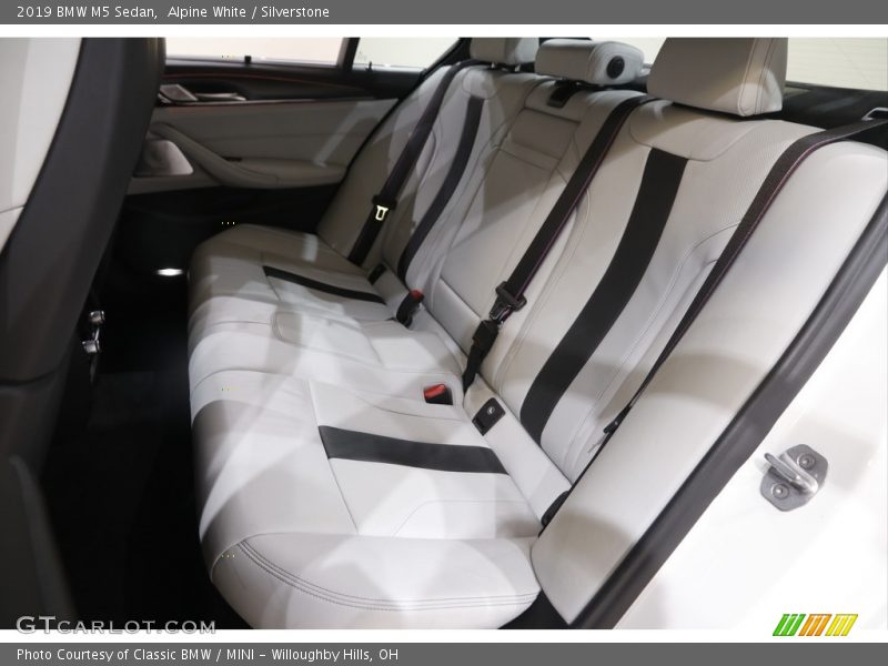 Rear Seat of 2019 M5 Sedan