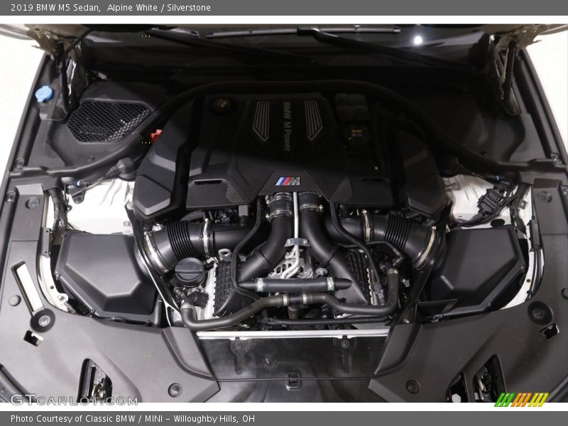  2019 M5 Sedan Engine - 4.4 Liter M TwinPower Turbocharged DOHC 32-Valve VVT V8