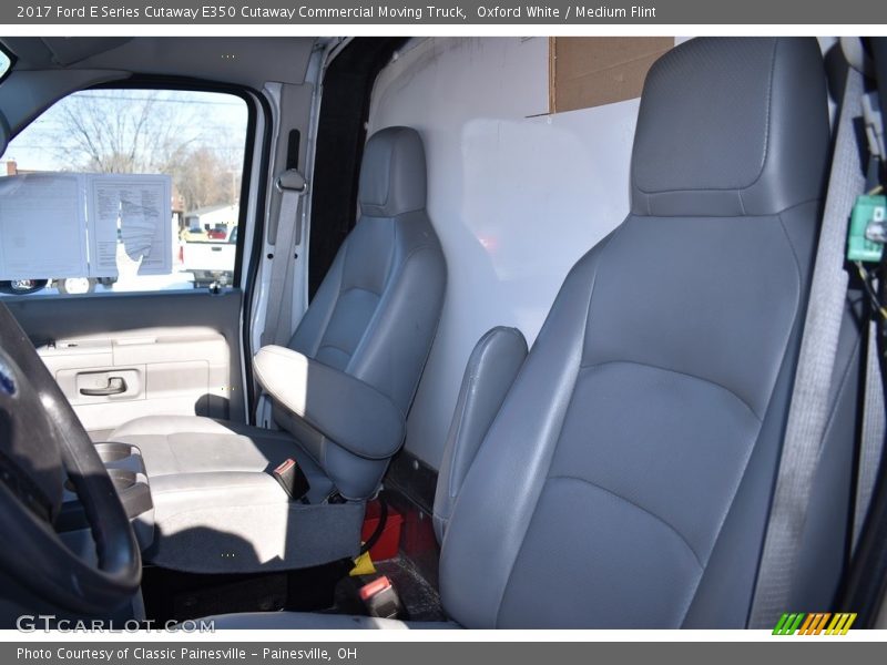 Oxford White / Medium Flint 2017 Ford E Series Cutaway E350 Cutaway Commercial Moving Truck