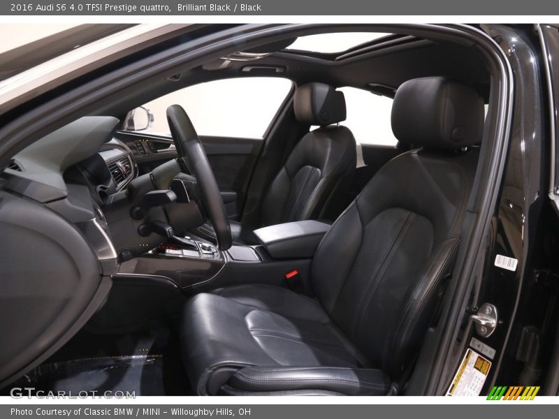 Front Seat of 2016 S6 4.0 TFSI Prestige quattro