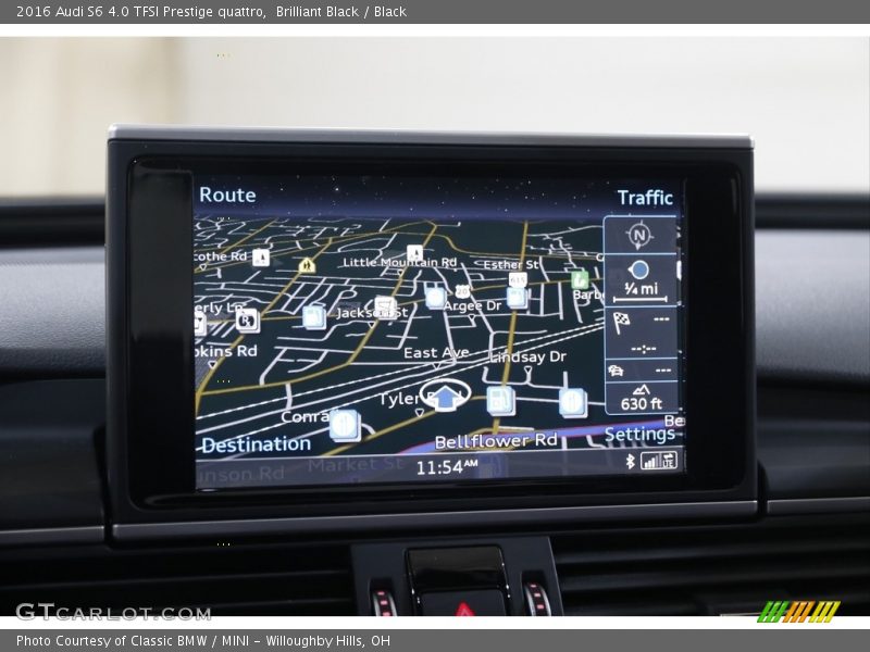 Navigation of 2016 S6 4.0 TFSI Prestige quattro