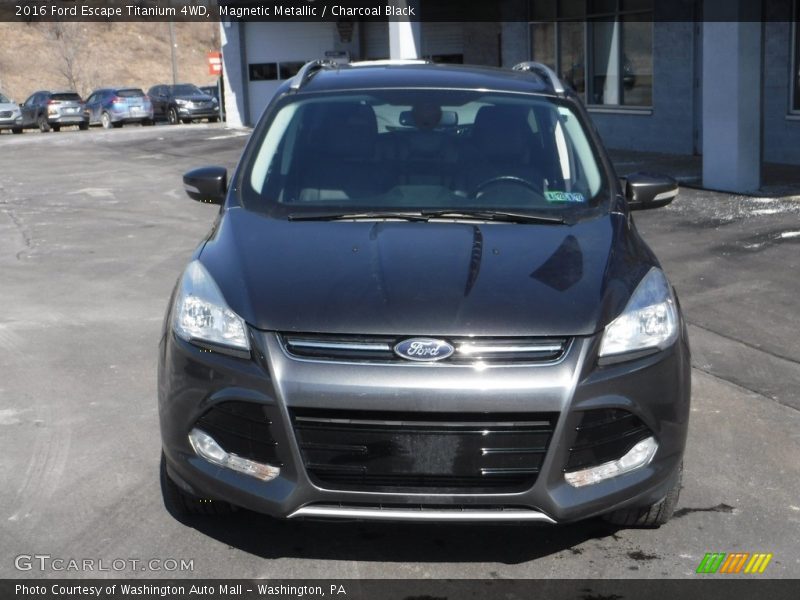 Magnetic Metallic / Charcoal Black 2016 Ford Escape Titanium 4WD