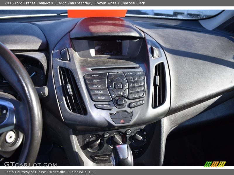 Frozen White / Charcoal Black 2016 Ford Transit Connect XL Cargo Van Extended