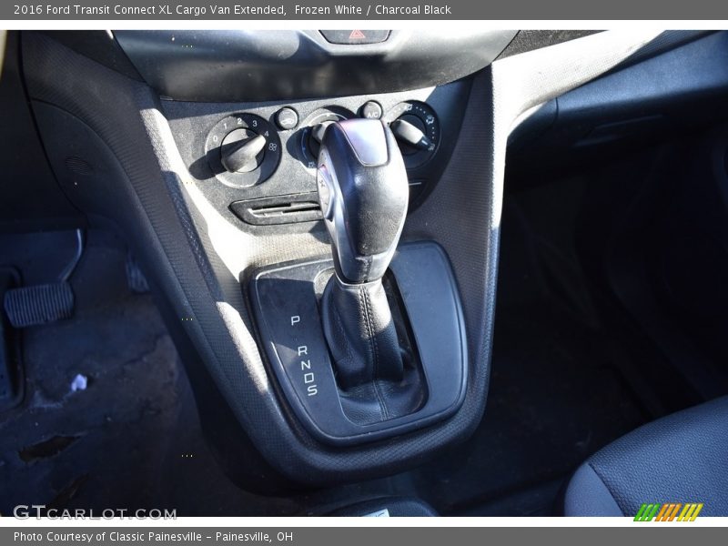 Frozen White / Charcoal Black 2016 Ford Transit Connect XL Cargo Van Extended
