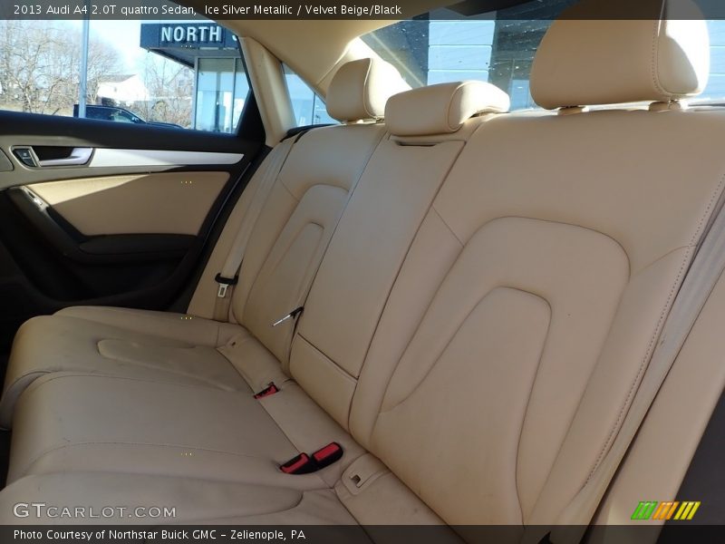 Ice Silver Metallic / Velvet Beige/Black 2013 Audi A4 2.0T quattro Sedan