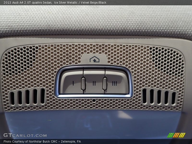 Ice Silver Metallic / Velvet Beige/Black 2013 Audi A4 2.0T quattro Sedan