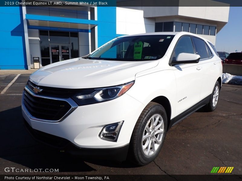 Summit White / Jet Black 2019 Chevrolet Equinox LT AWD