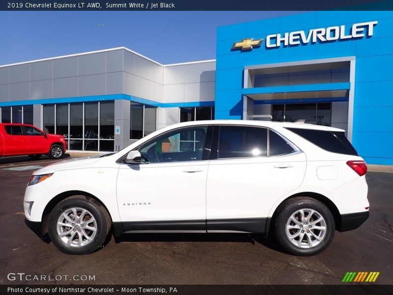 Summit White / Jet Black 2019 Chevrolet Equinox LT AWD