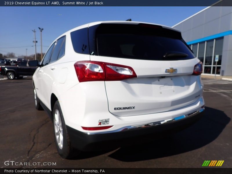 Summit White / Jet Black 2019 Chevrolet Equinox LT AWD