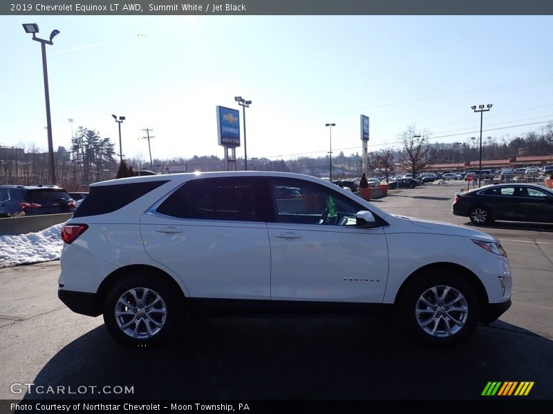 Summit White / Jet Black 2019 Chevrolet Equinox LT AWD