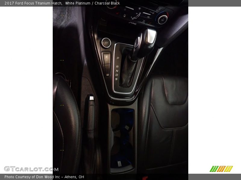 White Platinum / Charcoal Black 2017 Ford Focus Titanium Hatch