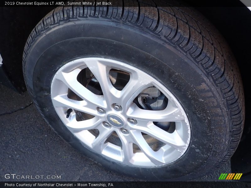 Summit White / Jet Black 2019 Chevrolet Equinox LT AWD