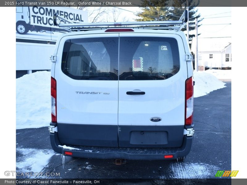 Oxford White / Charcoal Black 2015 Ford Transit Van 150 LR Regular