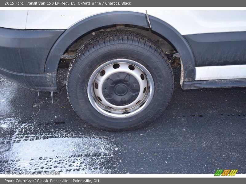 Oxford White / Charcoal Black 2015 Ford Transit Van 150 LR Regular