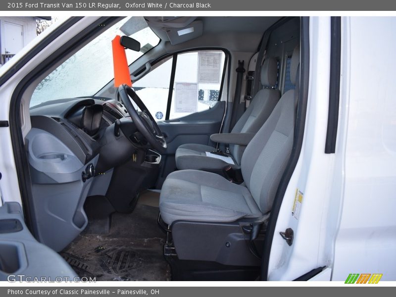 Oxford White / Charcoal Black 2015 Ford Transit Van 150 LR Regular