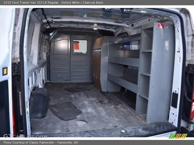 Oxford White / Charcoal Black 2015 Ford Transit Van 150 LR Regular