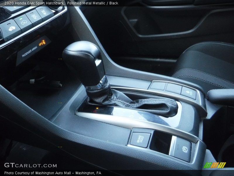 Polished Metal Metallic / Black 2020 Honda Civic Sport Hatchback