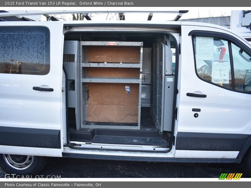 Oxford White / Charcoal Black 2015 Ford Transit Van 150 LR Regular