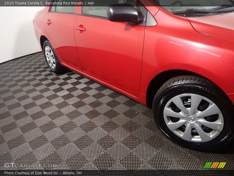 Barcelona Red Metallic / Ash 2010 Toyota Corolla S