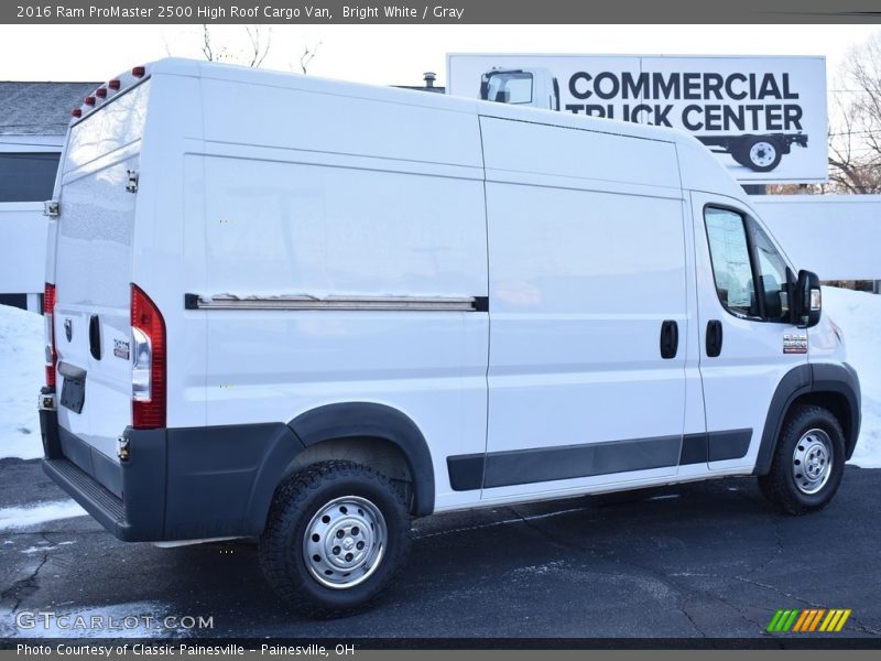 Bright White / Gray 2016 Ram ProMaster 2500 High Roof Cargo Van