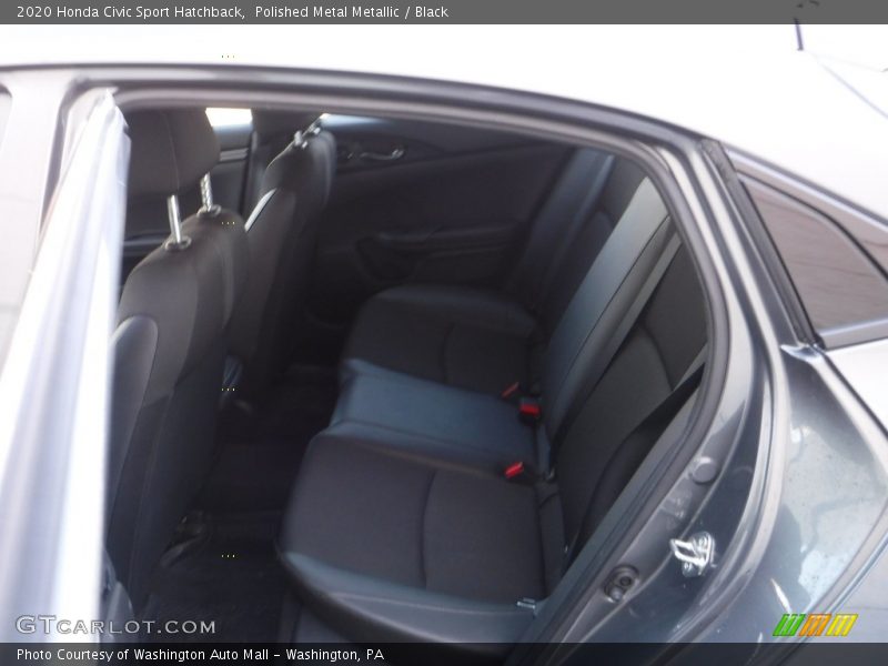 Polished Metal Metallic / Black 2020 Honda Civic Sport Hatchback