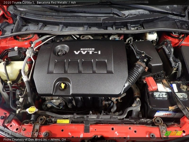 Barcelona Red Metallic / Ash 2010 Toyota Corolla S