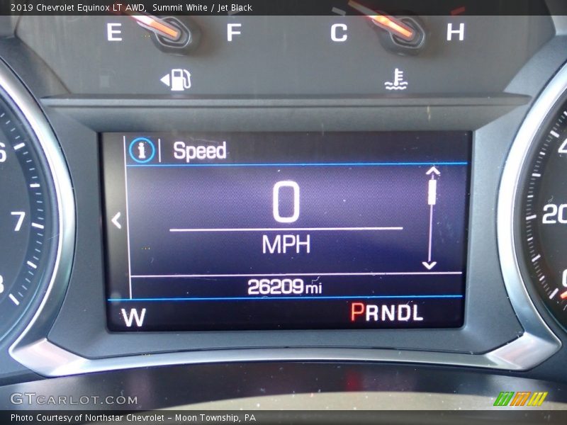 Summit White / Jet Black 2019 Chevrolet Equinox LT AWD