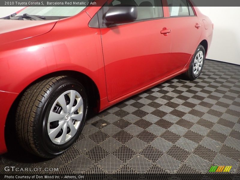 Barcelona Red Metallic / Ash 2010 Toyota Corolla S