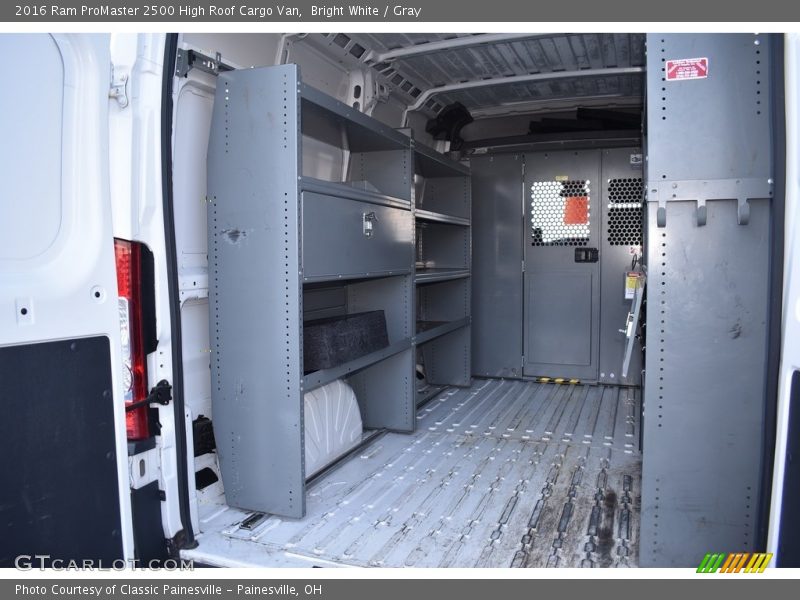 Bright White / Gray 2016 Ram ProMaster 2500 High Roof Cargo Van