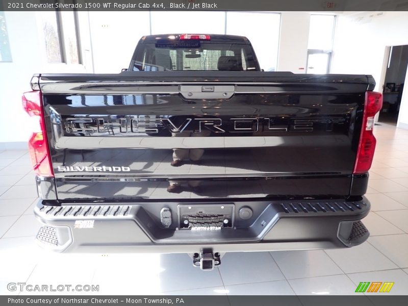 Black / Jet Black 2021 Chevrolet Silverado 1500 WT Regular Cab 4x4