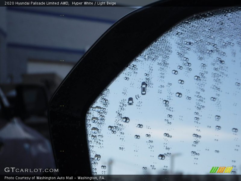 Hyper White / Light Beige 2020 Hyundai Palisade Limited AWD