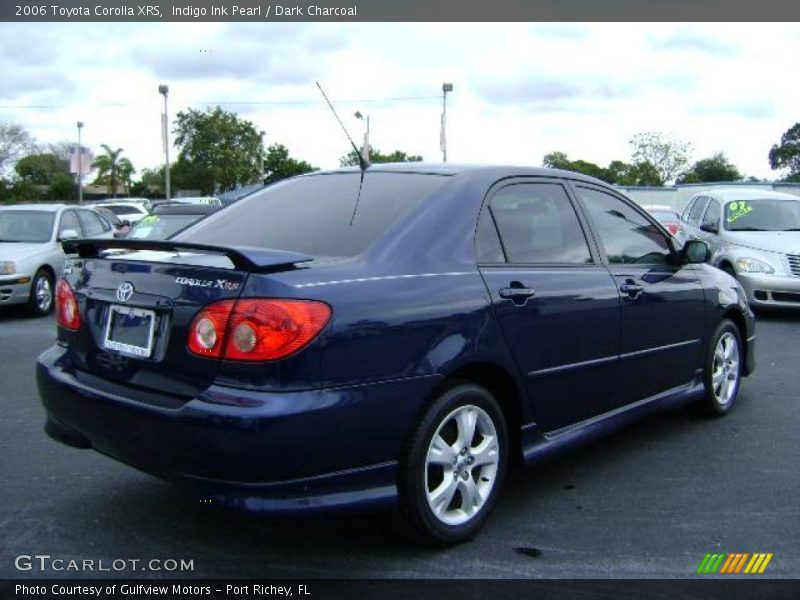 Indigo Ink Pearl / Dark Charcoal 2006 Toyota Corolla XRS