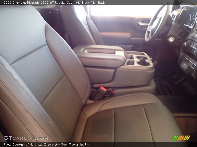 Black / Jet Black 2021 Chevrolet Silverado 1500 WT Regular Cab 4x4