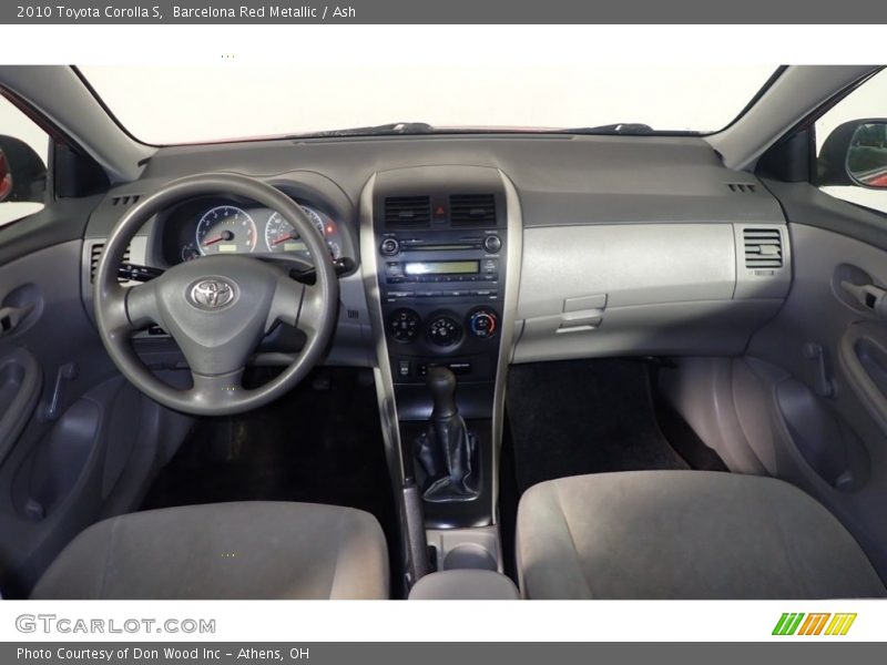 Barcelona Red Metallic / Ash 2010 Toyota Corolla S