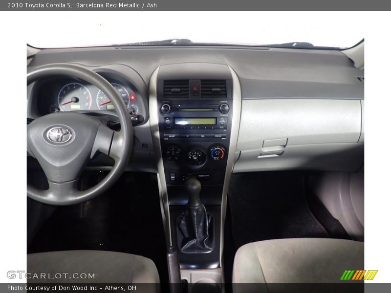 Barcelona Red Metallic / Ash 2010 Toyota Corolla S