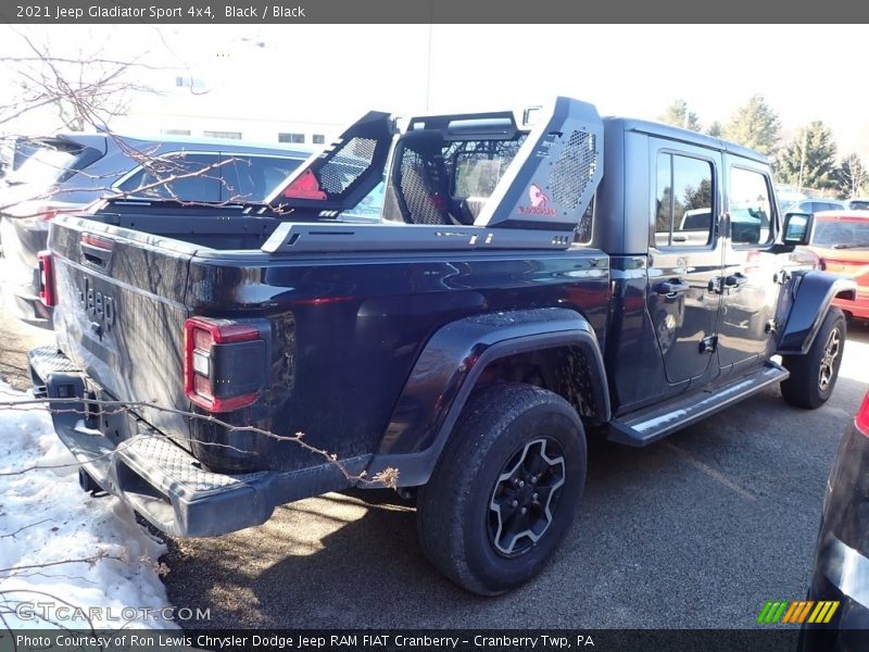 Black / Black 2021 Jeep Gladiator Sport 4x4