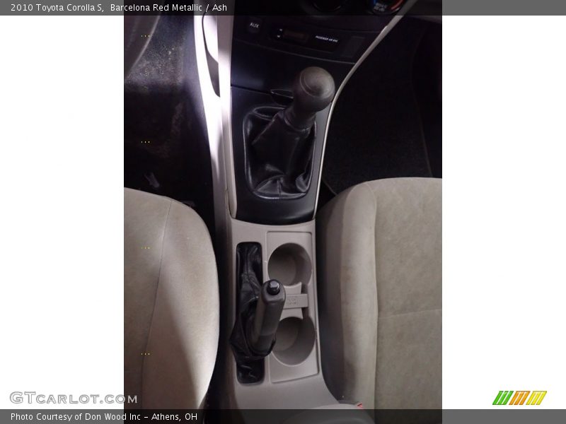 Barcelona Red Metallic / Ash 2010 Toyota Corolla S
