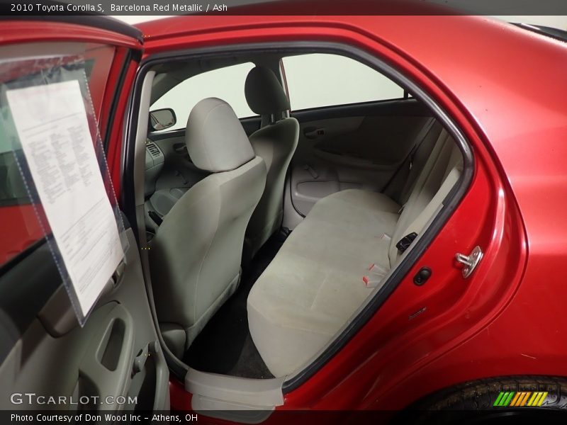 Barcelona Red Metallic / Ash 2010 Toyota Corolla S