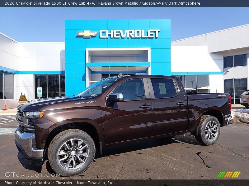 Front 3/4 View of 2020 Silverado 1500 LT Crew Cab 4x4