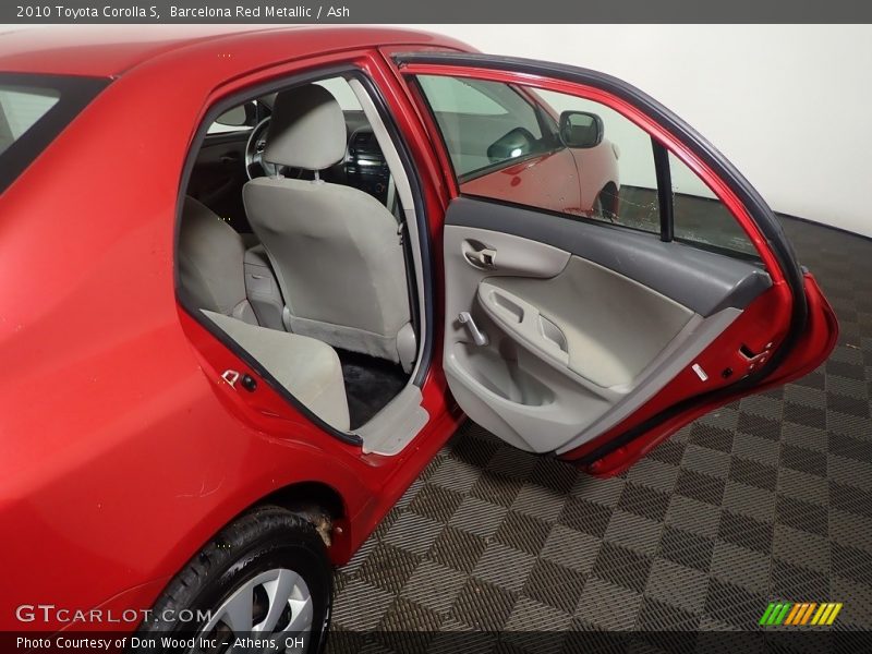 Barcelona Red Metallic / Ash 2010 Toyota Corolla S