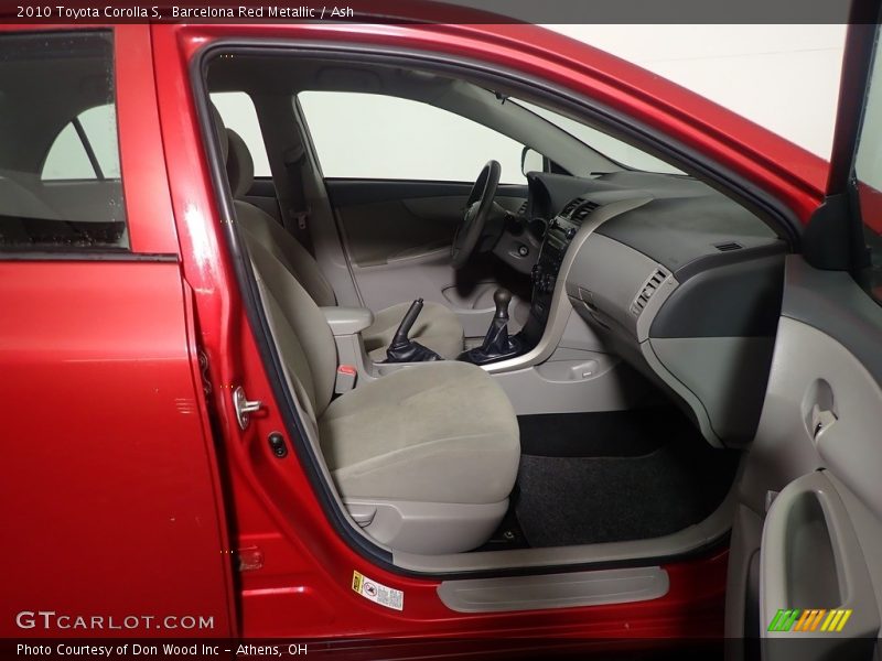 Barcelona Red Metallic / Ash 2010 Toyota Corolla S
