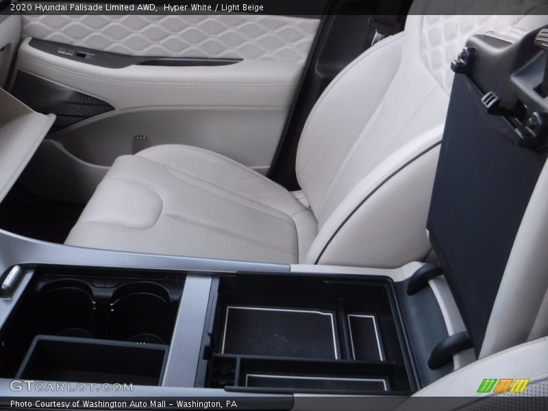 Hyper White / Light Beige 2020 Hyundai Palisade Limited AWD