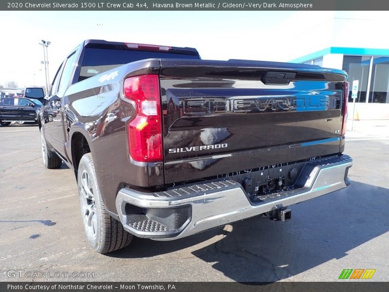Havana Brown Metallic / Gideon/­Very Dark Atmosphere 2020 Chevrolet Silverado 1500 LT Crew Cab 4x4