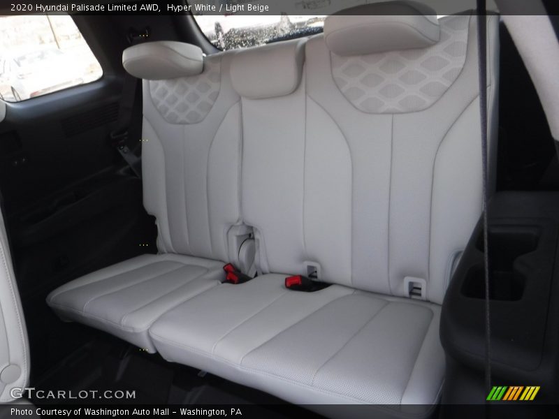 Hyper White / Light Beige 2020 Hyundai Palisade Limited AWD