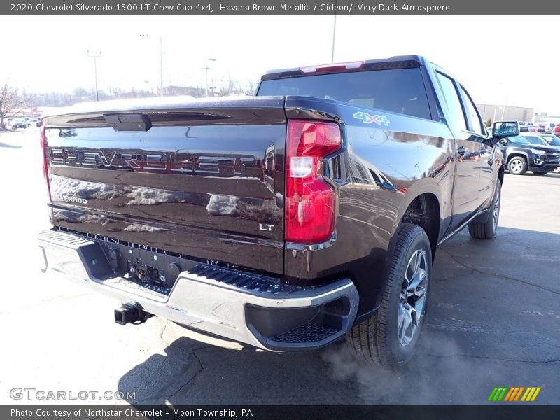 Havana Brown Metallic / Gideon/­Very Dark Atmosphere 2020 Chevrolet Silverado 1500 LT Crew Cab 4x4