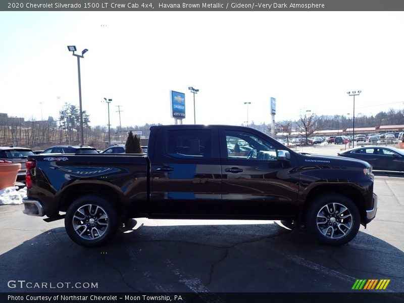 Havana Brown Metallic / Gideon/­Very Dark Atmosphere 2020 Chevrolet Silverado 1500 LT Crew Cab 4x4