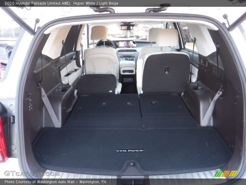 Hyper White / Light Beige 2020 Hyundai Palisade Limited AWD