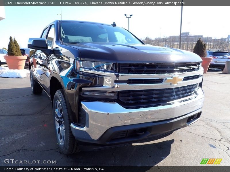 Havana Brown Metallic / Gideon/­Very Dark Atmosphere 2020 Chevrolet Silverado 1500 LT Crew Cab 4x4